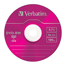 DVD-RW 4X 4.7GB Verbatim, фото 6