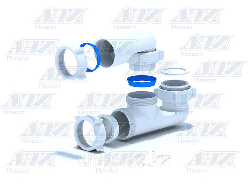 E200 Сифон АНИ для ванны регулируемый 1 1/2"*40