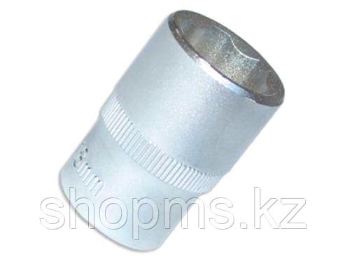 Головка торцевая, 18 мм, 6-гранная, CrV, под квадрат 1/2"// STELS, фото 1