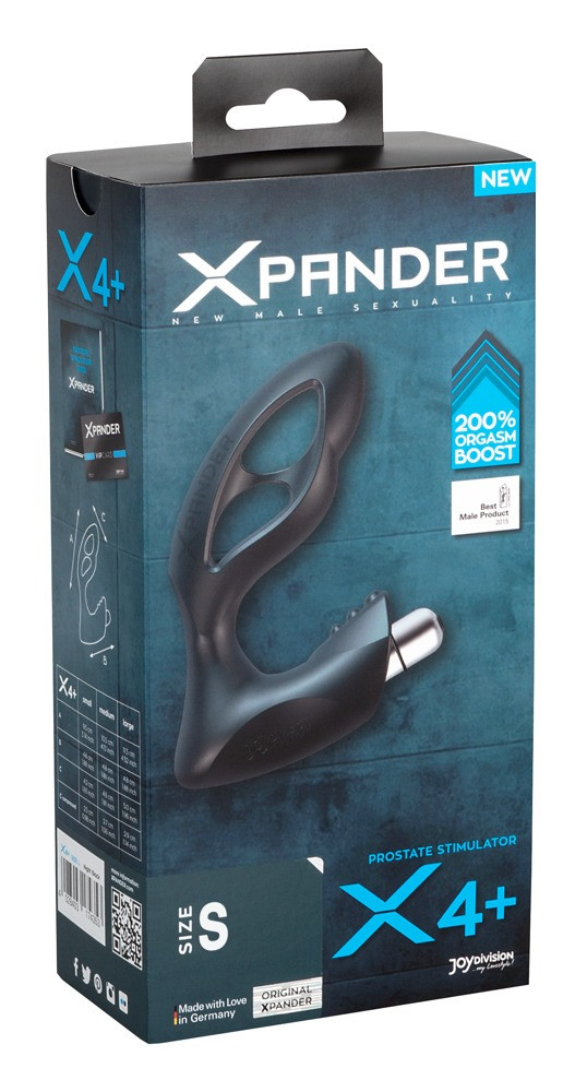 JoyDivision Стимулятор простаты Xpander X4+ размер S, фото 1