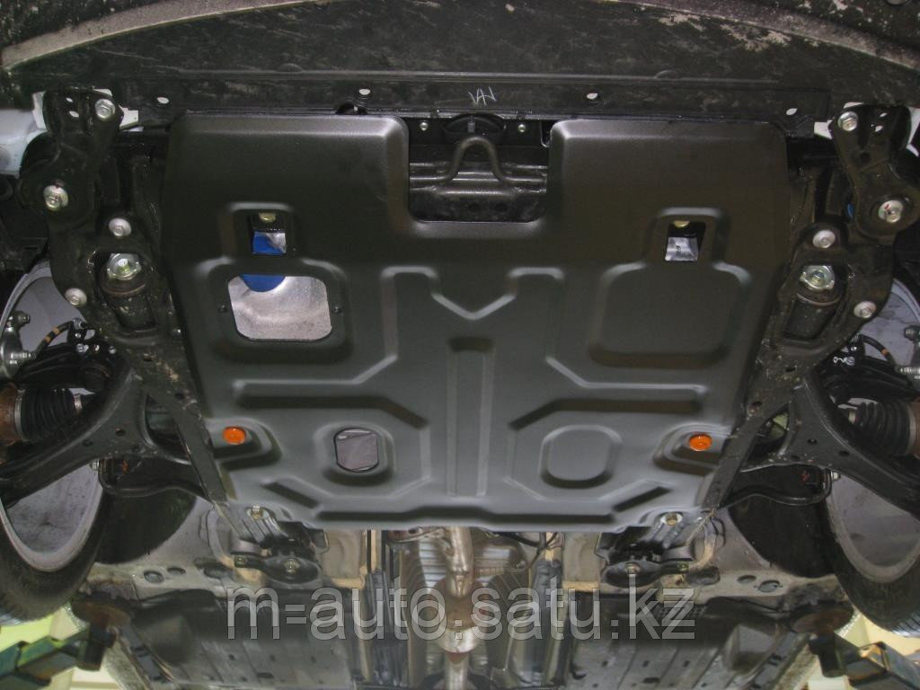 Защита картера двигателя и кпп на Land Rover Discovery 4/Лэнд Ровер Дискавери 4