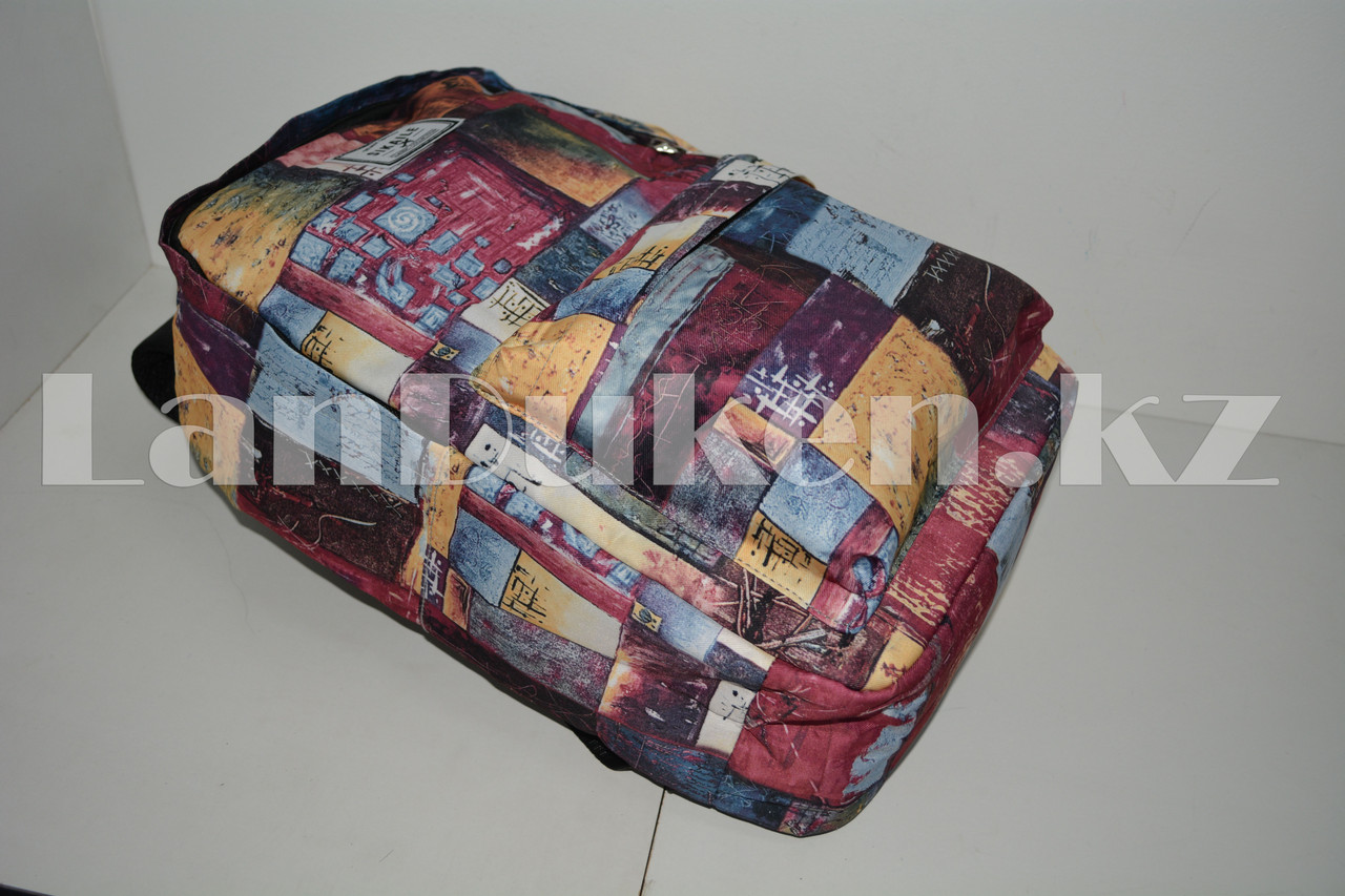 Рюкзак с ярким геометрическим принтом Sikaile - фото 8 - id-p45817712