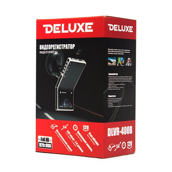 Видеорегистратор автомобильный Deluxe DLVR-400B, фото 2