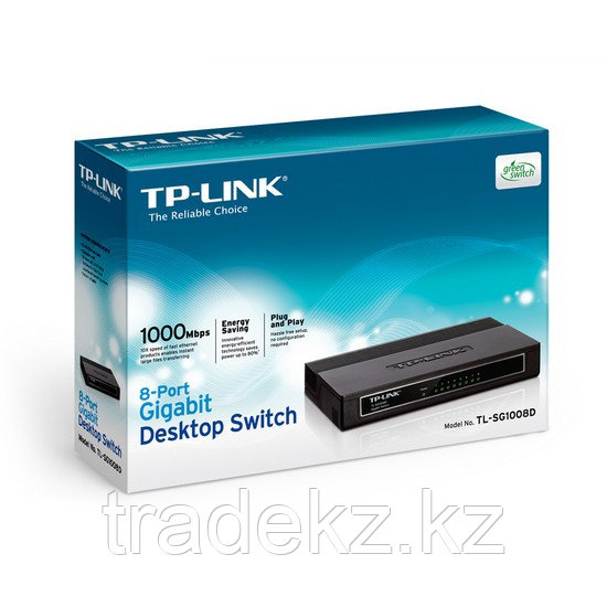 Коммутатор TP-Link TL-SG1008D - фото 3 - id-p45905523