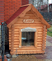 Деревянные будки для собак, в Алматы - фото 1 - id-p2989487