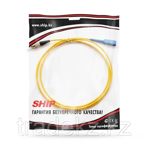 Патч Корд Оптоволоконный SС/UPC-FC/UPC SM 9/125 Simplex 3.0мм 0.5 м, фото 2
