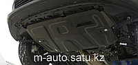 Защита картера двигателя и кпп на Hyundai Santa Fe/ Хюндай Санта Фе 2012-2017