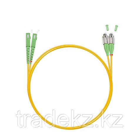 Патч Корд Оптоволоконный SC/APC-LC/APC SM 9/125 Duplex 3.0мм 1 м, фото 2