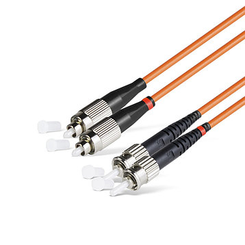 Патч Корд Оптоволоконный FC/UPC-ST/UPC MM OM2 50/125 Duplex 3.0мм 1 м, фото 2