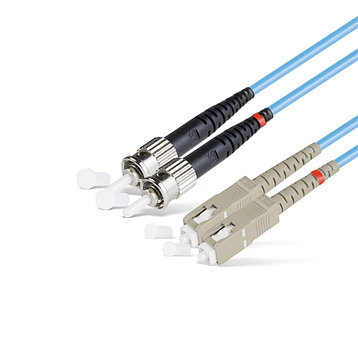 Патч Корд Оптоволоконный SC/UPC-ST/UPC MM OM3 50/125 Duplex 3.0мм 1 м, фото 2