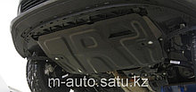 Защита картера двигателя и кпп на Chevrolet Aveo/Шевроле Авео 2011-