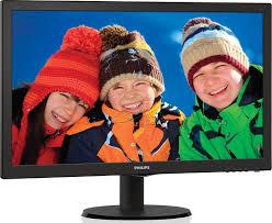 LED Монитор 18.5" Philips 193V5LSB2 черный