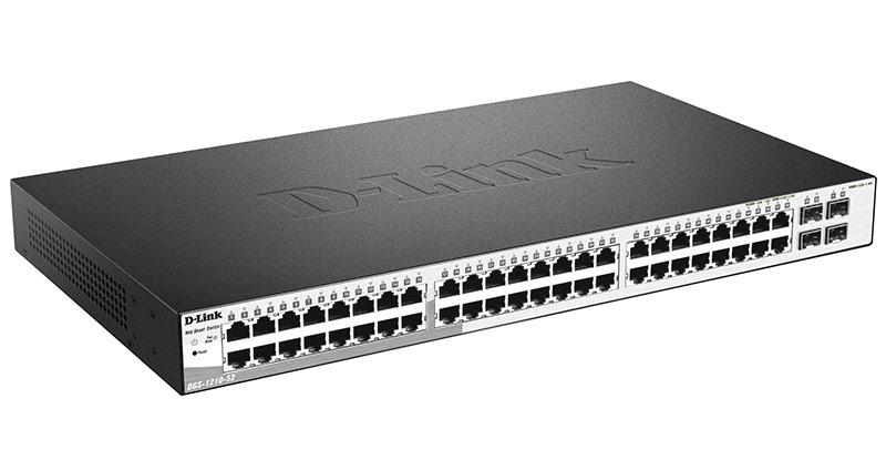 D-link DGS-1210-52 Настраиваемый коммутатор WebSmart с 48 портами