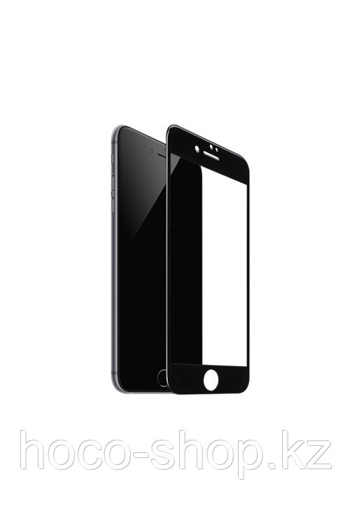Защитное стекло для iPhone 7 Hoco GH3, чёрное, фото 1