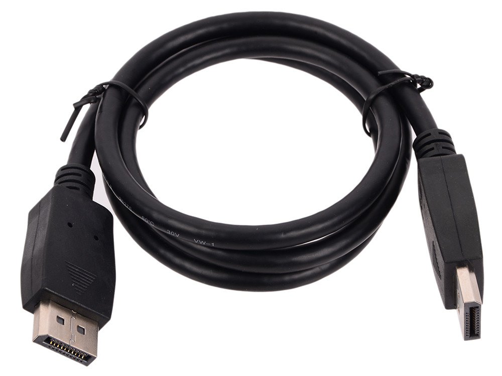 Кабель мультимедийный DisplayPort to HDMI 1.8m