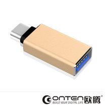 Адаптер USB 3.0 (мама) - Micro USB 3.1 тип C (папа) ОТG переходник
