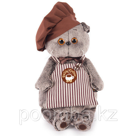 Мягкая игрушка"Кот Басик Бариста"
