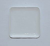 Тарелка квадратная, белая, D 185 мм