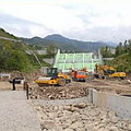В Наурызбайском районе завершилась реконструкция русла реки Каргалы