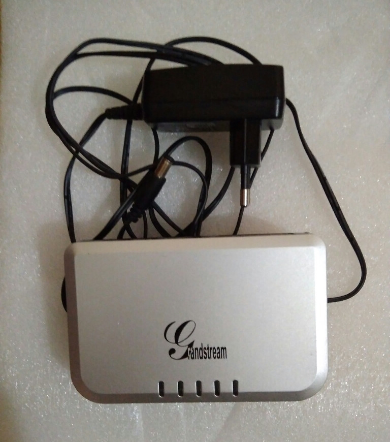 SIP адаптер на 2 телефона Grandstream HT502 2FXS б/у