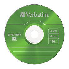 DVD+RW 4X 4.7GB Verbatim, фото 4