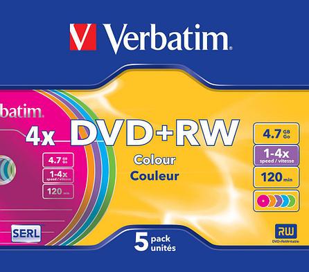 DVD+RW  4X 4.7GB Verbatim, фото 2