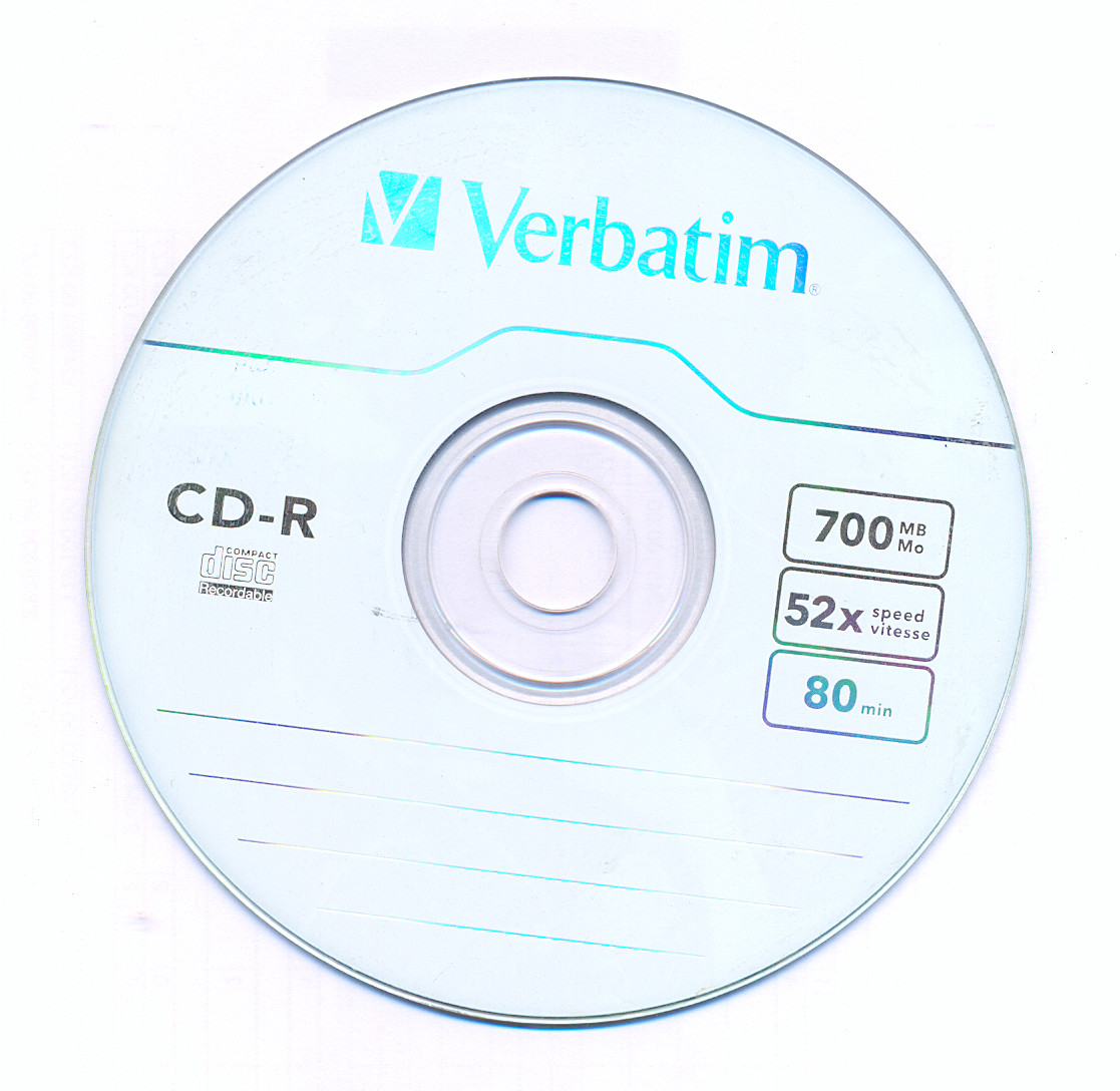 Диск CD-R Verbatim (43347) - фото 1 - id-p35150799