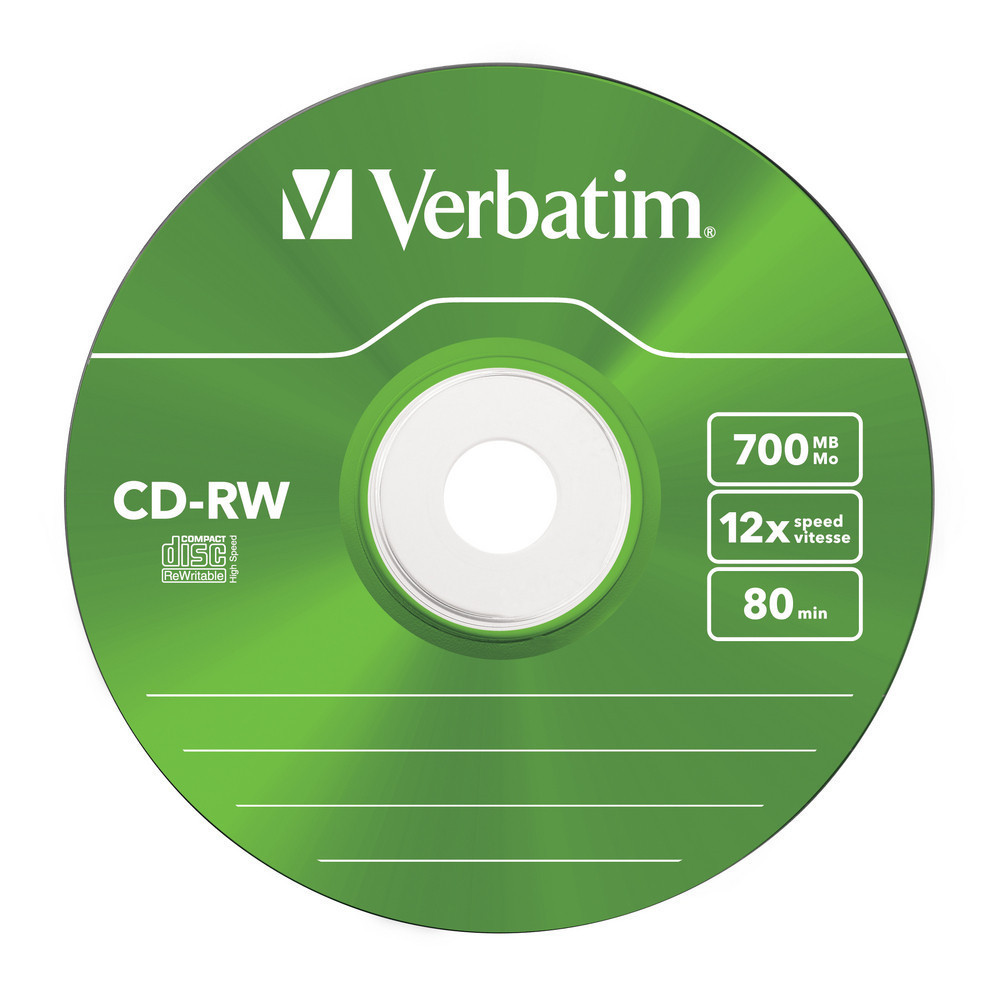 Диски CD-RW 8-12X Verbatim - фото 4 - id-p45952734