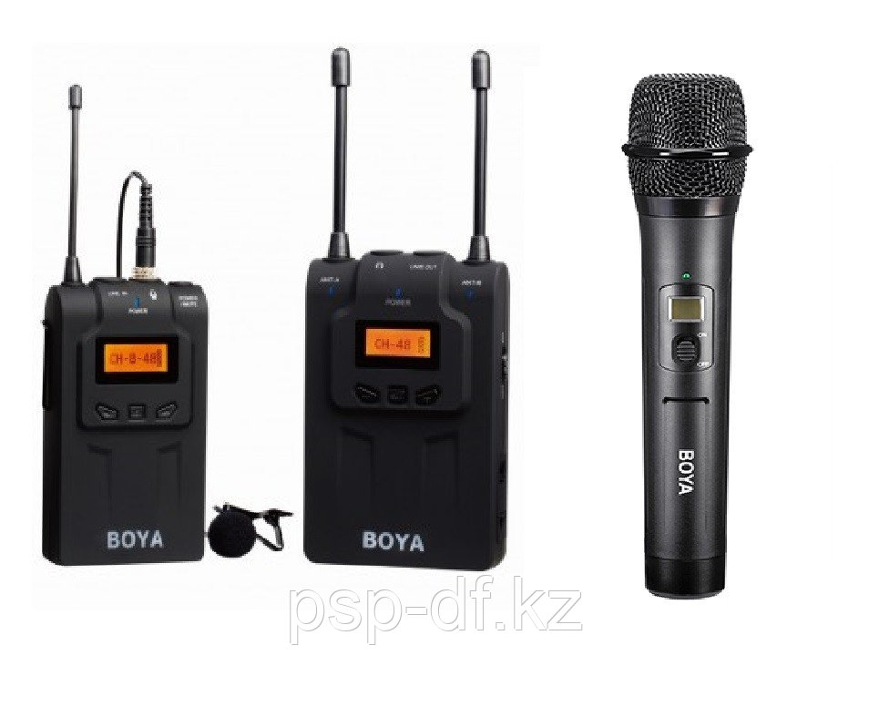 Набор Boya WM8-K6PRO (BY-WM8R+BY-WM8TA/B+BY-WHM8)