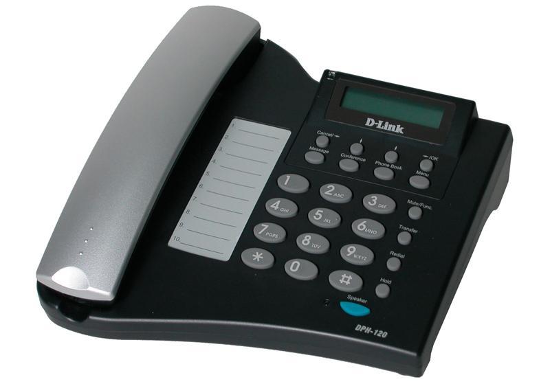 D-link DPH-120S VoIP-телефон с поддержкой SIP