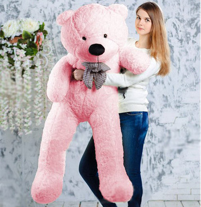 Мишка розовый, 160 см