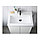 Раковина ТЭЛЛЕВИКЕН одинарная белый ИКЕА, IKEA, фото 2