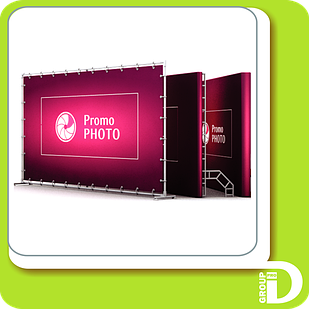 Универсальная стойка для пресс стены, фотозоны.