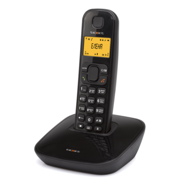 Телефон беспроводной Texet TX-D6705A черный