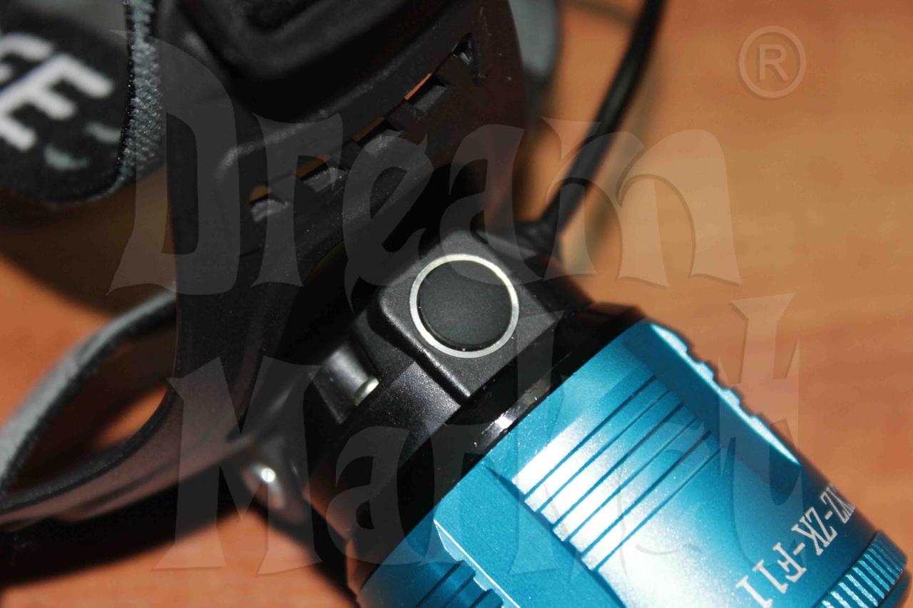 Фонарь налобный аккумуляторный CYZ-ZK-F11, светодиодный, 4.2В, 2000 Люмен - фото 4 - id-p45981208