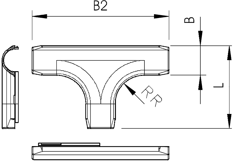 Т-образное соединение для труб Quick-pipe, M16 2953 T M16 LGR - фото 2 - id-p45981393