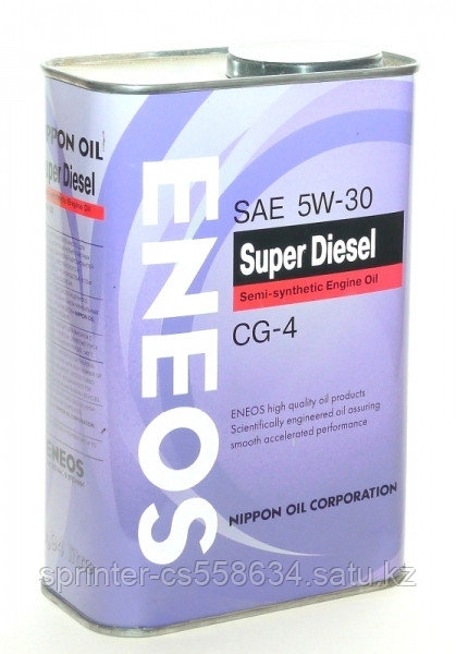 Моторное масло ENEOS SUPER DIESEL 5w30 1 литр