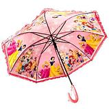 Зонт-трость детский со свистком гелевый «Мультяшные герои» (Микки Маус), фото 3