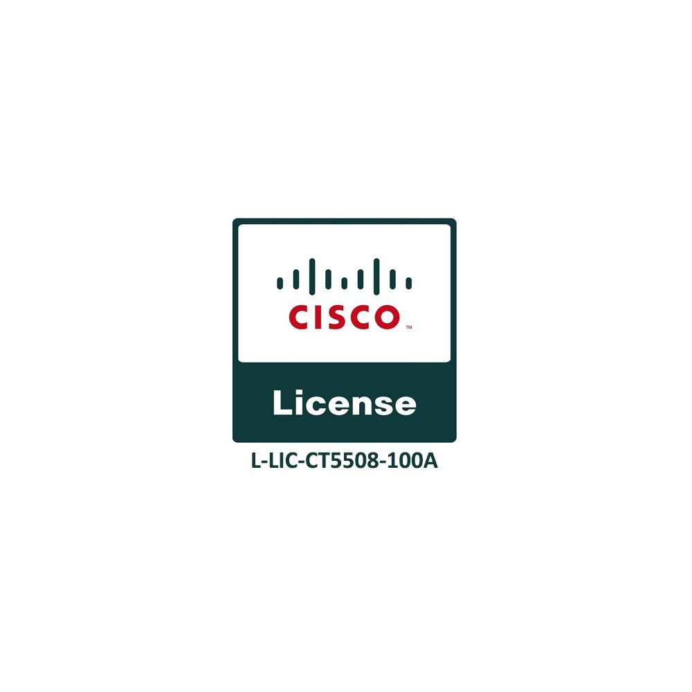 Лицензия Cisco L-LIC-CT5508-100A(eDelivery)