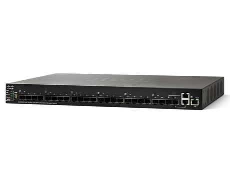 Коммутатор Cisco SG350XG-24F 24-port Ten Gigabit (SFP+) Switch