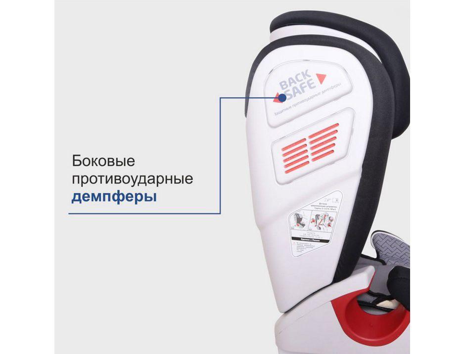 Детское автомобильное кресло SIGER ART "Олимп" серый лабиринт, 3-12 лет