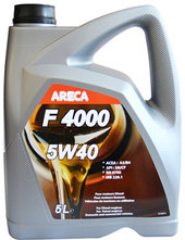 Моторное масло ARECA F4000 5w40 5 литров