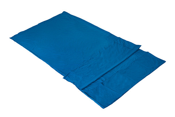 Вкладыш для спального мешка HIGH PEAK Мод. DOUBLE-LICATA (225x180см)(0,75кГ)(синий) R89129