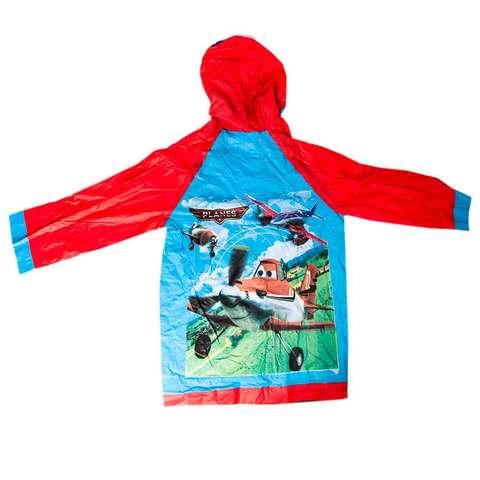 Дождевик детский из непромокаемой ткани с капюшоном (XL / "Самолётики")