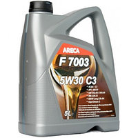 Моторное масло ARECA F7003 C3 5w30 5 литров