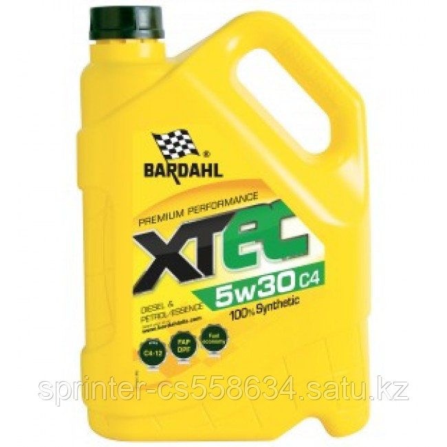 Моторное масло BARDAHL XTEC 5w30 C4 5 литров