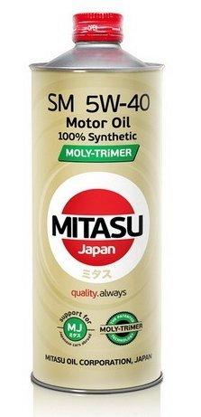 Моторное масло MITASU MOLY-TRIMER 5w40 1 литр