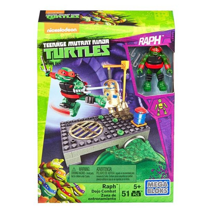 Mega Bloks Черепашки-ниндзя Тренировочный Лагерь Рафаэль