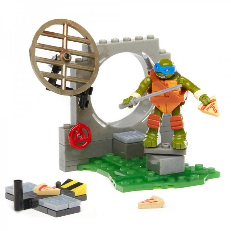Mega Bloks Черепашки-ниндзя Тренировочный Лагерь Леонардо