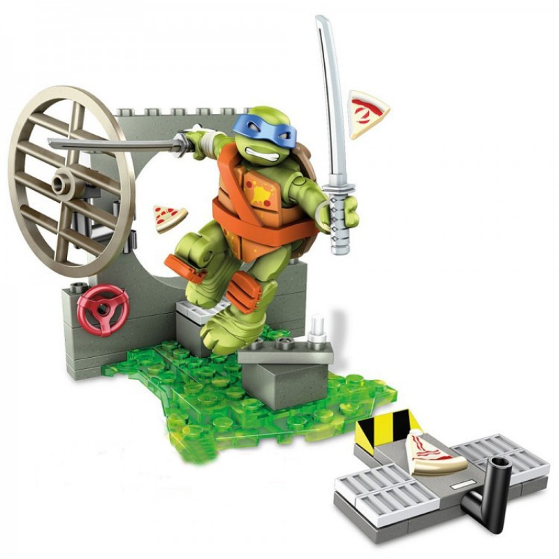 Mega Bloks Черепашки-ниндзя Тренировочный Лагерь Леонардо